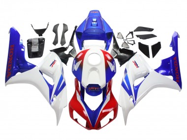 Purchase 2006-2007 Honda CBR1000RR Motorcycle Fairing - White Red Blue HRC Canada