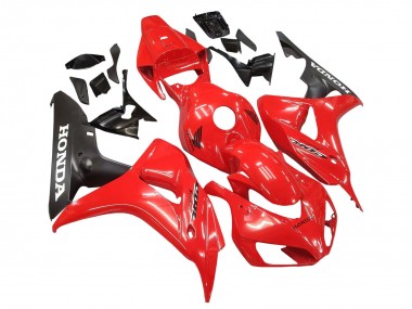Purchase 2006-2007 Honda CBR1000RR Motorcycle Fairings - Red Matte Black Canada