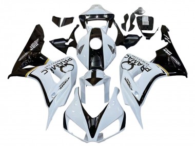 Purchase 2006-2007 Honda CBR1000RR Motorcycle Fairings - White Glossy Black Pramac Canada