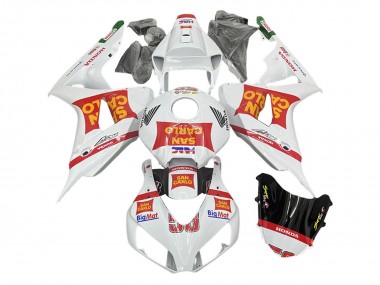 Purchase 2006-2007 Honda CBR1000RR Motorcycle Fairings - White Red San Carlo Canada
