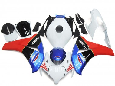 Purchase 2008-2011 Honda CBR1000RR Motorcycle Fairings - White Blue Red Glossy Black Canada