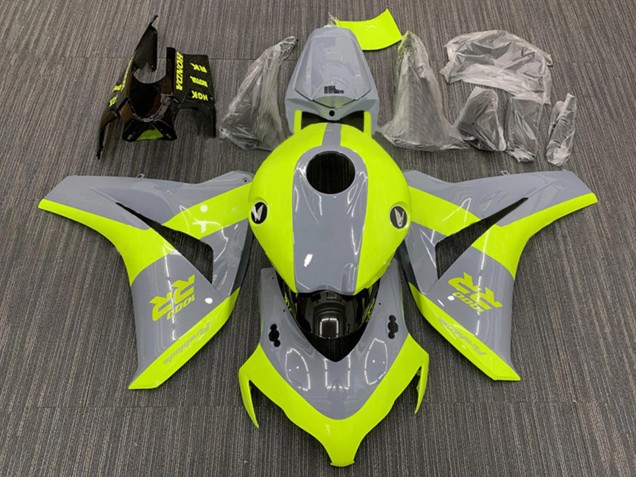 2008-2011 Honda CBR1000RR Motorcycle Fairings - Nardo Grey Fluorescent Green Canada