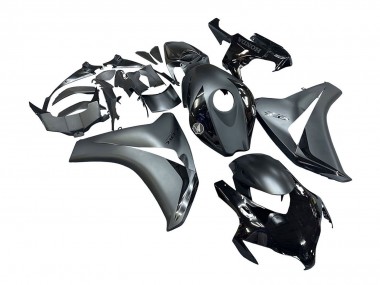 Purchase 2008-2011 Honda CBR1000RR Motorcycle Fairings - Grey Glossy Black Canada