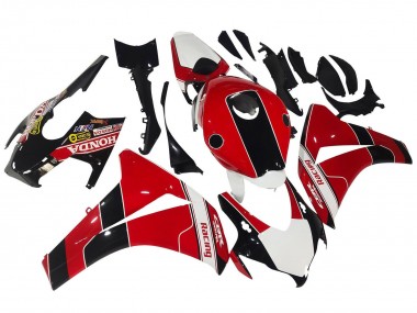 Purchase 2008-2011 Honda CBR1000RR Motorcycle Fairings - Red White Glossy Black Racing Canada