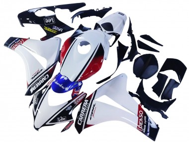 Purchase 2008-2011 Honda CBR1000RR Motorcycle Fairings - White Red Blue Black Star Lee Carrera Canada