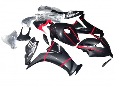 Purchase 2012-2016 Honda CBR1000RR Motorcycle Fairings - Black Carbon Fiber Red Canada