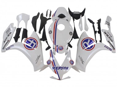 Purchase 2012-2016 Honda CBR1000RR Motorcycle Fairings - White Blue Red Repsol Canada