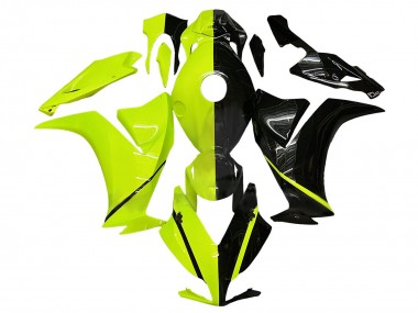 Purchase 2012-2016 Honda CBR1000RR Motorcycle Fairing - Fluorescent Green Glossy Black Canada