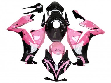 Purchase 2012-2016 Honda CBR1000RR Motorcycle Fairings - Pink Glossy Black Canada