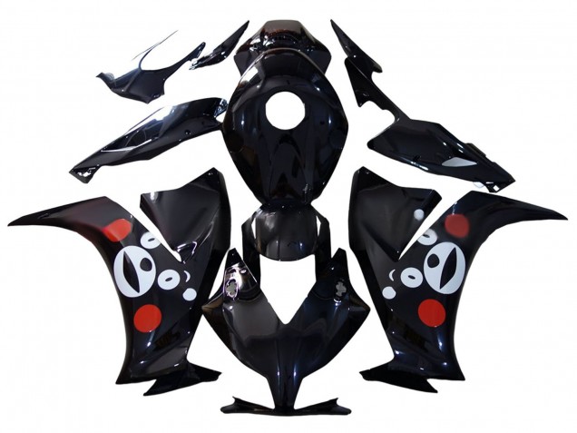 2012-2016 Honda CBR1000RR Motorcycle Fairings - Glossy Black Bear Canada