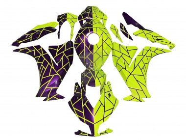 Purchase 2012-2016 Honda CBR1000RR Motorcycle Fairings - Purple Yellow Canada