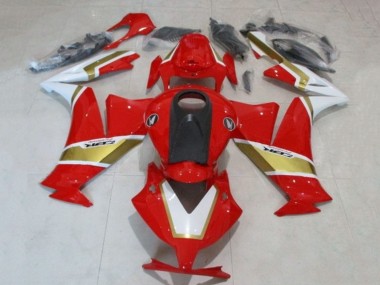 Purchase 2012-2016 Honda CBR1000RR Motorcycle Fairings - White Red Gold Canada