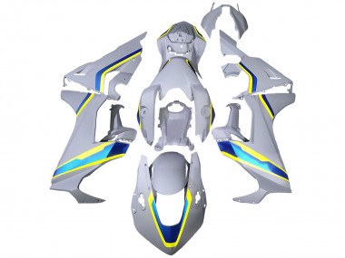 Purchase 2017-2023 Honda CBR1000RR Motorcycle Fairings - White Blue Yellow Canada