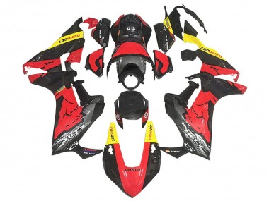 Purchase 2017-2023 Honda CBR1000RR Motorcycle Fairings - Red Yellow Black Carbon Fiber Canada