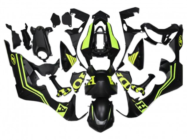 2017-2024 Honda CBR1000RR Motorcycle Fairings - Matte Black Yellow Canada