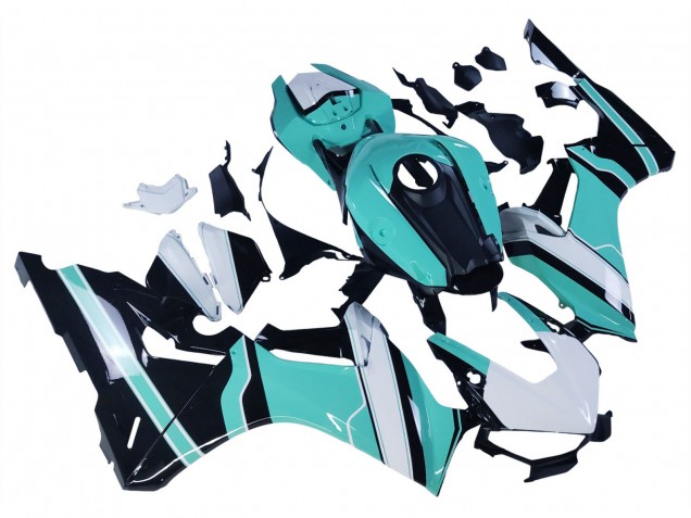 2017-2023 Honda CBR1000RR Motorcycle Fairings - White Light Blue Glossy Black Canada
