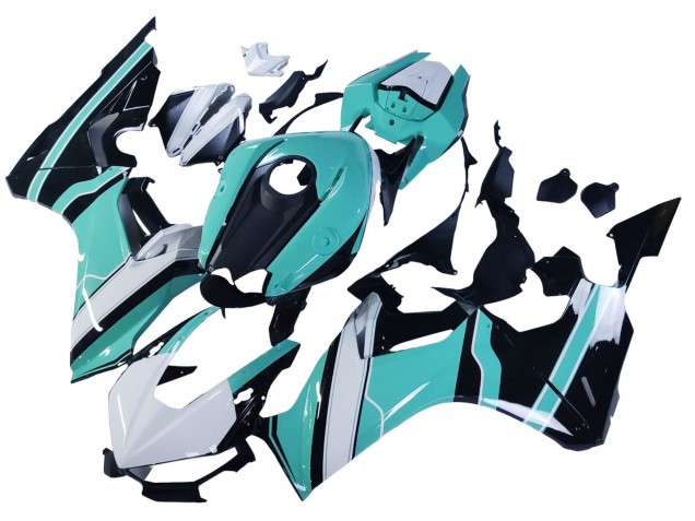 2017-2023 Honda CBR1000RR Motorcycle Fairings - White Light Blue Glossy Black Canada