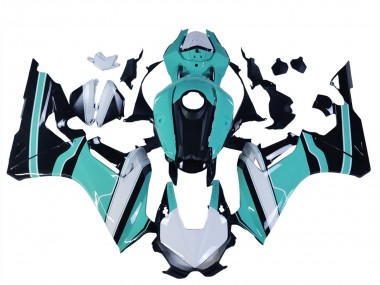 Purchase 2017-2023 Honda CBR1000RR Motorcycle Fairings - White Light Blue Glossy Black Canada