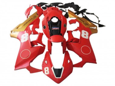 Purchase 2017-2023 Honda CBR1000RR Motorcycle Fairings - Red Gold Black HRC 8 Canada