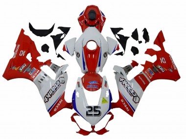 Purchase 2017-2023 Honda CBR1000RR Motorcycle Fairings - White Red Blue 25 Canada