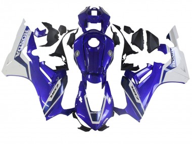 Purchase 2017-2023 Honda CBR1000RR Motorcycle Fairings - White Blue Canada