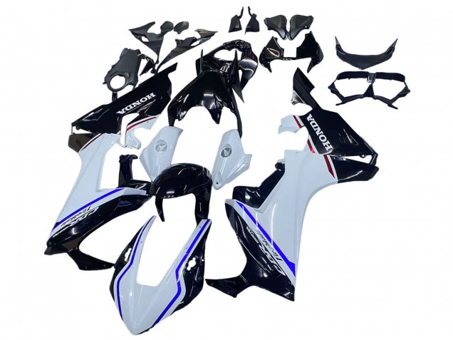 2017-2023 Honda CBR1000RR Motorcycle Fairing Kits - White Blue Glossy Black Canada