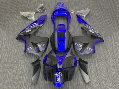 Purchase 2003-2004 Honda CBR600RR Motorcycle Fairings - Blue Matte Black Canada