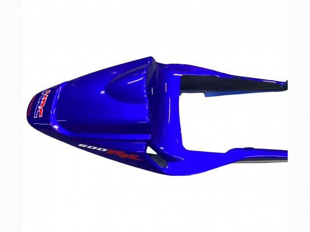 2003-2004 Honda CBR600RR Motorcycle Fairings - White Blue Red HRC Canada