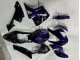 2003-2004 Honda CBR600RR Motorcycle Fairings - Dark Blue Glossy Black Canada