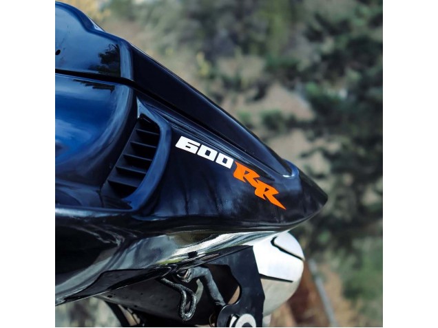 2003-2004 Honda CBR600RR Motorcycle Fairings - Dark Blue Glossy Black Canada