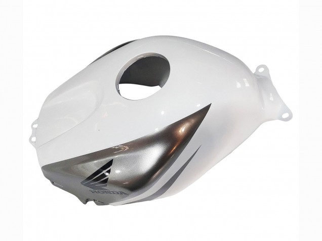 2003-2004 Honda CBR600RR Motorcycle Fairings - White Matte Black Racing Canada