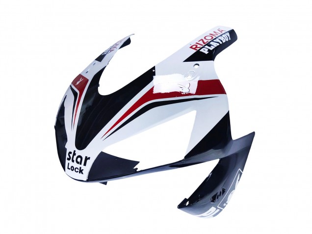 2003-2004 Honda CBR600RR Motorcycle Fairings - White Red Glossy Black DENSO Rimont Canada