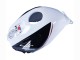 2003-2004 Honda CBR600RR Motorcycle Fairings - White Red Glossy Black DENSO Rimont Canada
