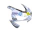 2003-2004 Honda CBR600RR Motorcycle Fairings - White Blue Red Nastro Azzurro 46 Canada