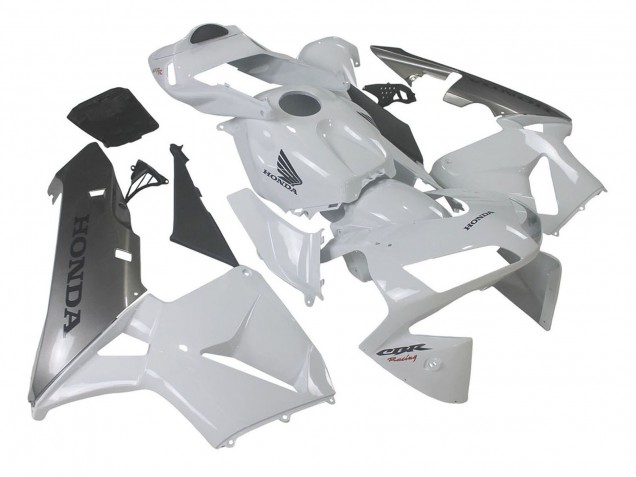 2003-2004 Honda CBR600RR Motorcycle Fairing - Silver White Canada