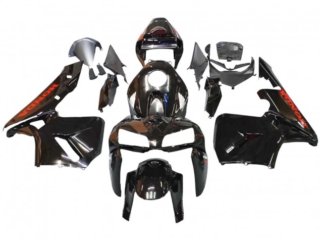 2005-2006 Honda CBR600RR Motorcycle Fairings - Glossy Black Canada