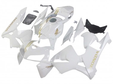 Purchase 2005-2006 Honda CBR600RR Motorcycle Fairings - White Gold Canada
