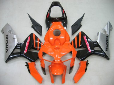 Purchase 2005-2006 Honda CBR600RR Motorcycle Fairings - Orange Black Silver Canada