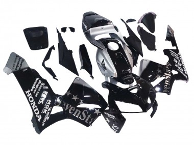 Purchase 2005-2006 Honda CBR600RR Motorcycle Fairings - Black Silver SevenStars Canada