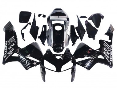Purchase 2005-2006 Honda CBR600RR Motorcycle Fairings - Black Silver SevenStars Canada