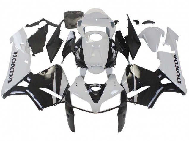 2005-2006 Honda CBR600RR Motorcycle Fairings - Black White Canada
