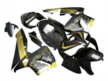 Purchase 2005-2006 Honda CBR600RR Motorcycle Fairings - Black Gold Carbon Fiber Canada