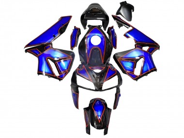 Purchase 2005-2006 Honda CBR600RR Motorcycle Fairings - Blue Black with Red Line Canada