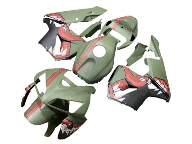 Purchase 2005-2006 Honda CBR600RR Motorcycle Fairings - Green Red Shark Canada