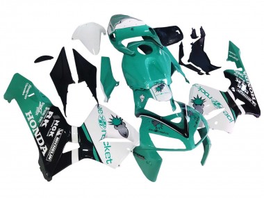 Purchase 2005-2006 Honda CBR600RR Motorcycle Fairings - Light Green White Glossy Black Joe Rocket Canada