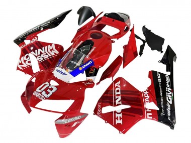 Purchase 2005-2006 Honda CBR600RR Motorcycle Fairings - Red Black Valsir 03 Canada