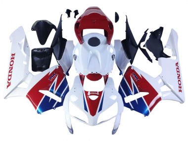Purchase 2005-2006 Honda CBR600RR Motorcycle Fairing - White Red Blue HRC Canada