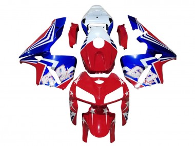 Purchase 2005-2006 Honda CBR600RR Motorcycle Fairings - Red White Blue 69 Canada