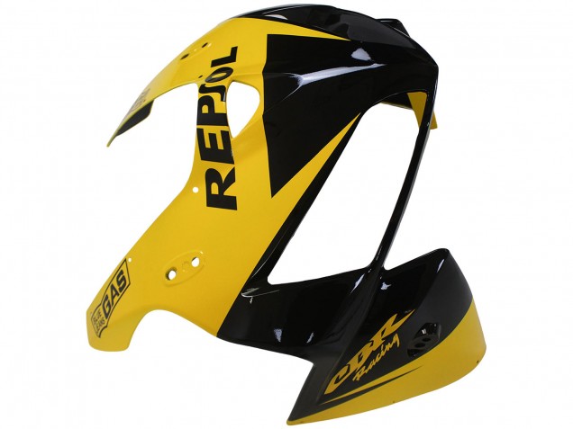 2005-2006 Honda CBR600RR Motorcycle Fairings - Yellow Black Repsol Canada