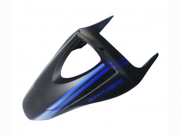 2007-2008 Honda CBR600RR Motorcycle Fairings - Matte Black Blue Repsol Canada